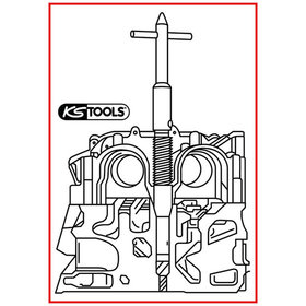 KSTOOLS® - Injektoren-Sitz-Reinigungswerkzeug, Peugeot, Citroën, Fiat, Lancia, Suzuki