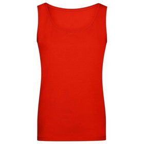 James & Nicholson - Damen Elastic Top JN970, tomaten-rot, Größe L