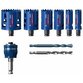 Bosch - EXPERT Tough Material Lochsäge-Set, 22/25/35/40/51/68 mm, 9-tlg. (2608900446)