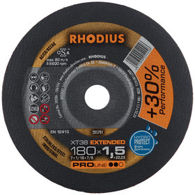 RHODIUS - Trennscheibe XT38 180x1,5mm gerade