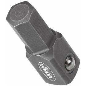 VIGOR® - Bit Adapter ∙ V3652N ∙ Sechskant 8 (5/16") ∙ Vierkant 10mm (3/8") ∙ 30mm