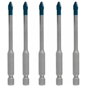 Bosch - EXPERT HEX-9 HardCeramic Dachziegel-Bohrer-Set, 5mm, 5-teilig (2608900598)