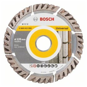 Bosch - Diamanttrennscheibe Standard for Universal, 125 x 22,23 x 2 x 10mm (2608615059)