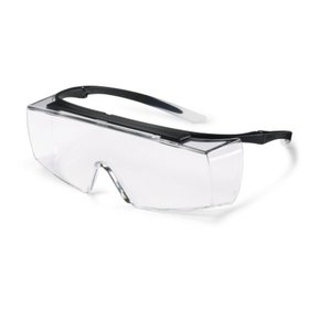 uvex - Überbrille super f OTG farblos supravision sapphire schwarz/farblos