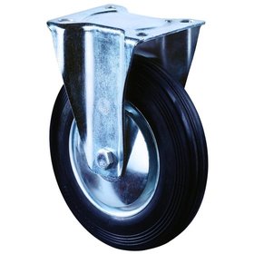 BS ROLLEN - Transportgeräterolle, Bockrolle, Ø 225 mm, Radbreite 55 mm, Tragkraft 250 kg, Ba