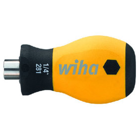 Wiha® - Bithalter m.Handg. 281-01ESD Stubby ESD Abt.: 6,3mm / 1/4" L:57mm