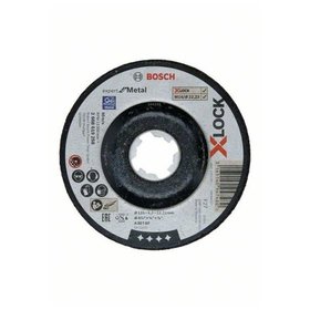 Bosch - X-LOCK Expert for Metal 115 x 6 x 22,23 Schruppscheibe gekröpft (2608619258)