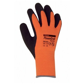 TOWA® - Winterhandschuh PowerGrab Thermo 2203, Kat. II, orange/braun, Größe 9