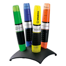 STABILO® - Textmarker Luminator 7104-2 2-5mm farbig sortiert 4er-Pack
