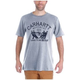 carhartt® - Herren T-Shirt HARD TO WEAR OUT GRAPHIC T-SHIRT S/S, heather grey, Größe XL