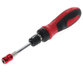 GEDORE red® - Bit-Schraubendreher Ratsche 1/4" 6-kant, Teleskopklinge, umschaltbar, R38910000