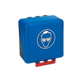 GEBRA - Aufbewahrungsbox SECU Midi Standard, für Augenschutz, blau