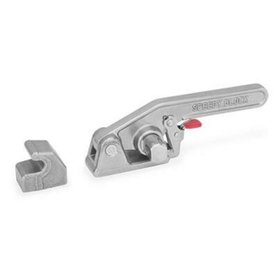 Ganter Norm® - 852.3-1700-TS-NI Edelstahl-Verschlussspanner mit Verriegelung, schwere Ausführung