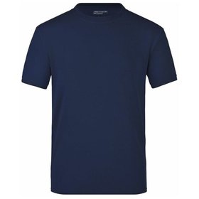 James & Nicholson - Cooldry T-Shirt JN023, navy-blau, Größe XXL