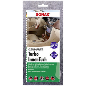 SONAX® - Clean + Drive Turbo Innentuch 40 x 50 Thekendisplay