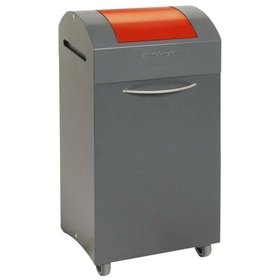 stumpf® - Wertstoffbehälter 60 l grau/rot