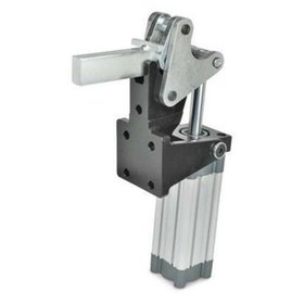 Ganter Norm® - 863-1000-EPV-M Schnellspanner, pneumatisch, schwere Ausführung, mit Magnetkolben