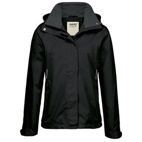 HAKRO - Damen Regenjacke Colorado 262, schwarz, Größe M