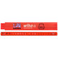 Wiha® - Elektriker Gliedermaßstab Longlife® 2m metrisch, 10 Glieder (42068) orange