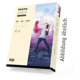 inapa tecno - colors Papier, A4, 120g, hellchamois, Pck=250 Blatt