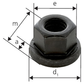 FORMAT - Sechskantmutter DIN 6331 M8 geschmiedet