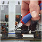 KNIPEX® - Elektronik-Greifzangen, mit durchgestecktem Gelenk mit Mehrkomponenten-Hüllen 145 mm 3582145