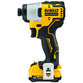 DeWALT - Akku-Schlagschrauber DCF801D2-QW, 1/4", 12V / 2Ah