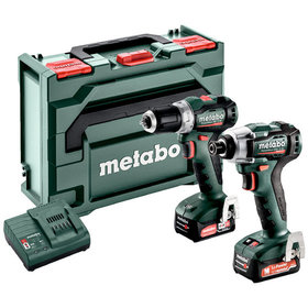 metabo® - Akku Combo Set 2.7.3 12 V BL (685228000) PowerMaxx BS 12 BL + PowerMaxx SSD 12 BL , metaBOX 145