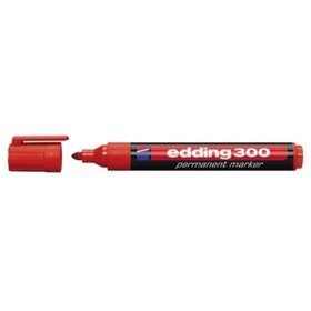 edding - 300 Permanentmarker rot
