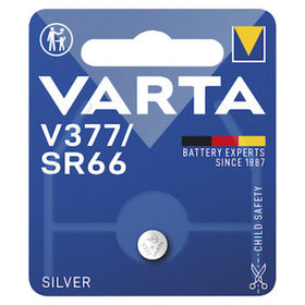 VARTA® - Knopfzelle Silver Oxide, V377, 1,55V, 27mAh, 00377101401