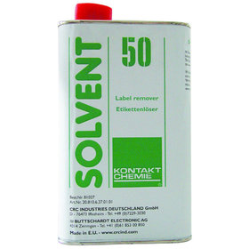 KONTAKT CHEMIE® - Etikettenlöser Solvent 50 lösemittelhaltig, 1 Liter Dose