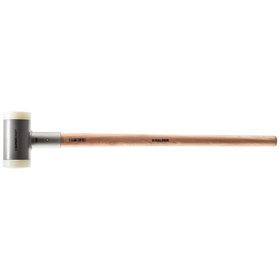 HALDER - SUPERCRAFT-Vorschlaghammer, mit schwingungsdämpfendem, ergonomisch geformtem und lackiertem Hickorystiel | D=80 mm / Gewicht=4410 g | 3366.081