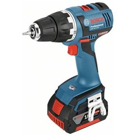 Bosch - Akku-Bohrschrauber GSR 18 V-EC, 2x4,0Ah, L-BOXX