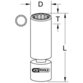 KSTOOLS® - 3/8" Spezial-Zündkerzen-Stecknuss für BMW mit Gelenk, 14mm