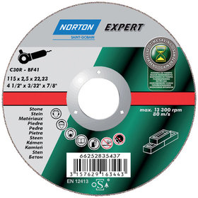 NORTON clipper® - Trennscheibe Stein C30R-230 x 2.5 x 22.23mm