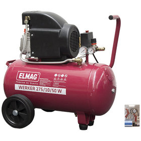 ELMAG - Kompressor Werker 275/10/50 W Set-Aktion