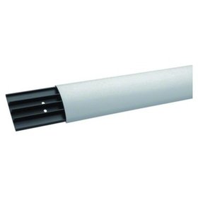 hager - Aufbodenkanal Kst lgr 75x18x2000mm RAL7035 3Trennw