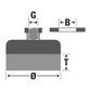 osborn - Topfbürste ø100 G M14 gz-ESD 050 PRO/evp/Q3