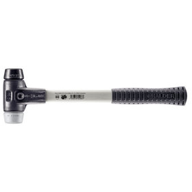 HALDER - SIMPLEX-Schonhammer, Gummikomposition / TPE-mid, mit verstärktem Tempergussgehäuse und Fiberglasstiel | D=30 mm | 3723.030