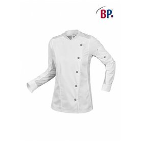 BP® - Kochjacke für Damen 1594 485 weiß, Größe 2XL