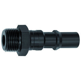 RIEGLER® - Nippel für Kupplungen NW 8, ISO 6150 C, Stahl, G 1/4" A