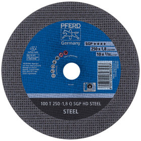 PFERD - Stationäre Trennscheibe T 250x1,8x32 mm "mittelhart" HD STEEL für Stahl 100m/s