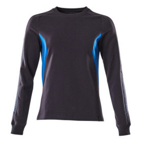 MASCOT® - Sweatshirt ACCELERATE Schwarzblau/Azurblau 18394-962-01091, Größe XL ONE