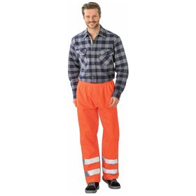 Planam - Regenhose 2064 warnorange, Größe 2XL