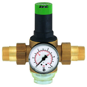 RIEGLER® - Standard-Druckregler Manometer Trinkwasser DVGW-geprüft R1/2" 1,5-6bar