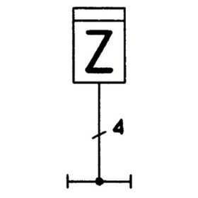 Striebel - Zugangsleitung 4x10mm² 390mm