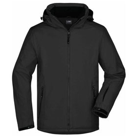 James & Nicholson - Herren Wintersport Jacke JN1054, schwarz, Größe M