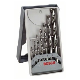 Bosch - Metallbohrer-Set Mini X-Line HSS-G, DIN 338, 135°, 7-teilig, 2 - 10mm (2608589295)