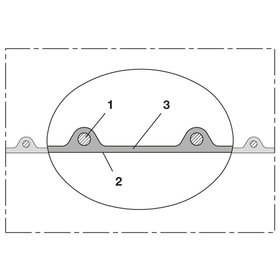 NORRES - AIRDUC® PUR 350 AS Antistatischer Polyurethan-Förderschlauch 50mm, 10meter