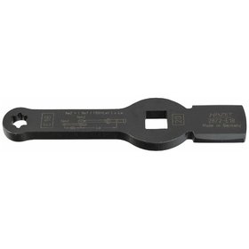 HAZET - Schlag-Schlüssel mit 2 Schlagflächen für TORX® 2872-E18, Vierkant hohl 20mm